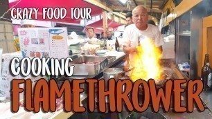 'ON FIRE! IZAKAYA TOYO fatty tuna OSAKA JAPAN Street food guide'