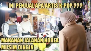 'MYEONGDONG STREET FOOD MUSIM DINGIN | MAKANAN JALANAN DI KOREA'