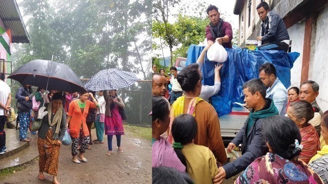 '600 More Families Will Be Provided Food Grains By Our Supply Truck That Today For The Hills'