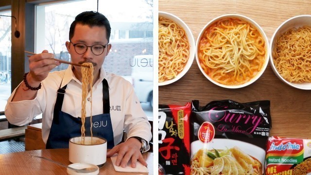 'Ramen Chef Reviews Instant Ramen'