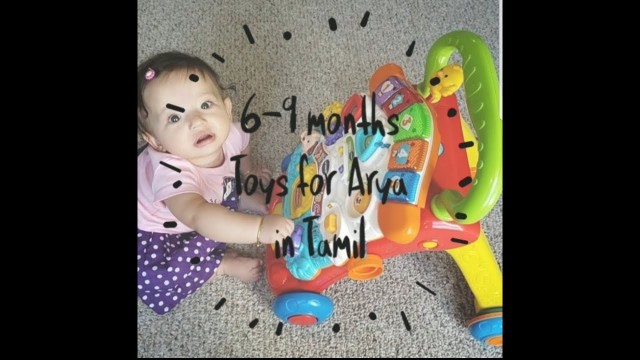 '6-9 months Baby toys in Tamil'