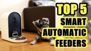 'TOP 5: Best Smart Feed Automatic Dog and Cat Feeder 2020'