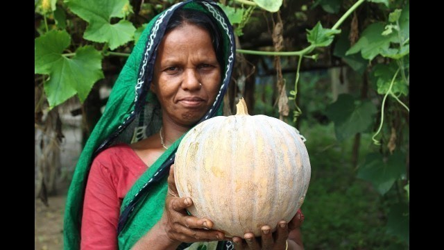 'Village Food | Pumpkin chicken recipe | Grandmother recipes-117'