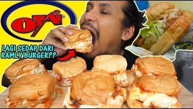 'burger tepi jalan yang paling OTAI (mukbang malaysia) malaysian street food'