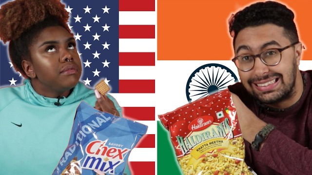 'Americans & Indians Swap Snacks'