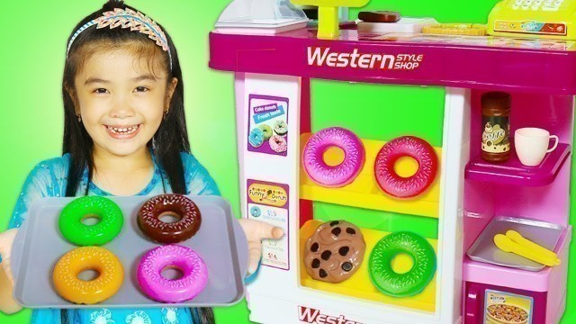 'Hana Pretend Play with Food Toys Kitchen Playset'