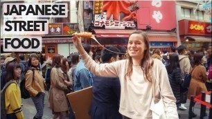 'Is Japanese STREET FOOD Good in Dotonbori I Osaka Japan'