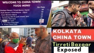 'KOLKATA CHINESE BREAKFAST (Chinatown)| Territy Bazaar| Exposed | Chinese Street |Kolkata Street Food'