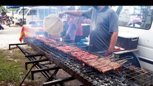 'Giant burner of INIZA AYAM PERCIK - Malaysian Street Food'