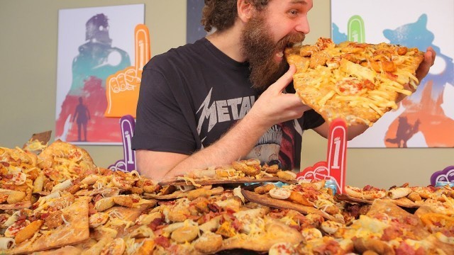 '125 lbs Super Bowl Nachos - Epic Meal Time'