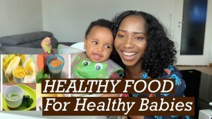 'WHAT MY 10 MONTHS OLD EAT IN A DAY'