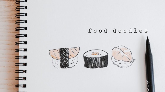 'Food Doodles For Beginners'