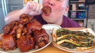 '직접만든 \' 한방족발 \' 쿡 먹방 입니다. pig\'s feet Mukbang'