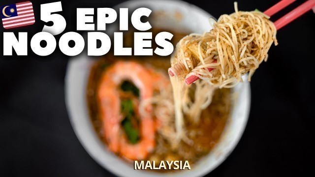 'MOUTHWATERING Malaysian Noodles in PETALING JAYA Malaysia | Kuala Lumpur Street Food in MALAYSIA'