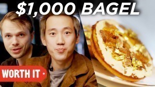 '$1 Bagel vs. $1,000 Bagel'