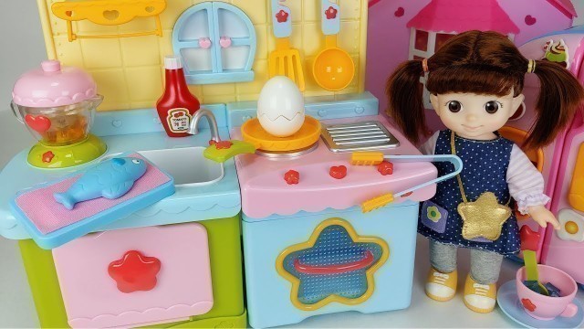 'Baby Doll big kitchen and cooking toys food play - 토이몽'