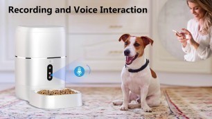 'AIIYME Smart WiFi  Food Dispenser Dog Cat Feeder'