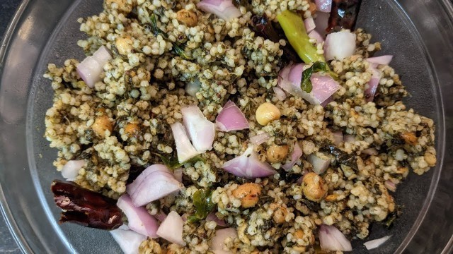 'Rich Iron Recipe Gongura Millet Rice | Good food Diabetic patients Korrannam.'