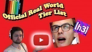 'Official Real World Tier List: Tier Lists'