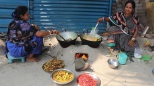 'Bata Pona Macher Light Jhol Recipe / village Food  Vegetables and Fish Recipes'