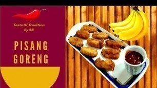 'PISANG GORENG | BANANA FRIES | வாழைப்பழ பஜ்ஜி | MALAYSIAN STREET FOOD | YUMMY AND TASTY'