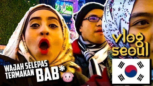 'Halal Street Food at Myeong-dong | Vlog Seoul, Korea | Episod 1'