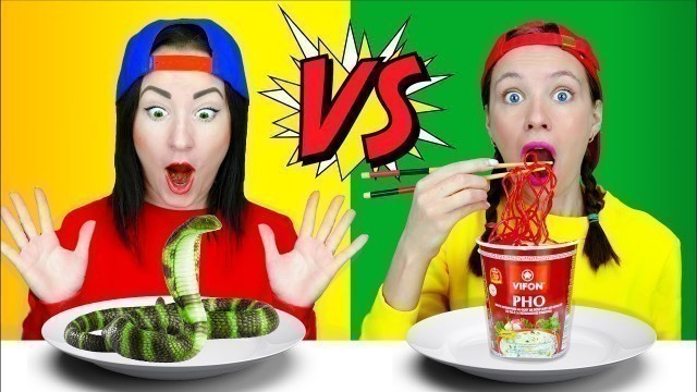 'JELLY FOOD VS REAL FOOD CHALLENGE MUKBANG 젤리 푸드 대 리얼 푸드 챌린지 무창 by Pico Pocky'