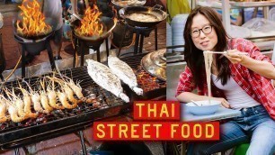 'THAI STREET FOOD in Bangkok ♦ Chinatown on Yaowarat'