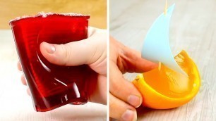 'Fun Jelly Crafts and Party Food Ideas'