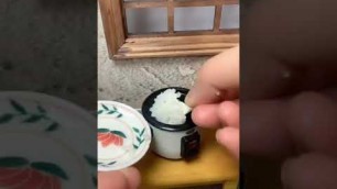 'Miniature Real Cooking Rice Recipe | DIY Mini Food | Mini Kitchen #Shorts​ #229'