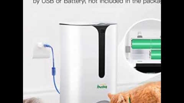 'Automatic Cat Feeder, 7L Large Capacity Smart Auto Pet Dog Feeders, Dog and Cat Food Dispenser'