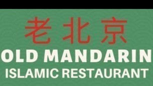 'Old Mandarin Islamic Restaurant| Chinese| Halal Chinese Food| San Francisco| Mandarin Cuisine'