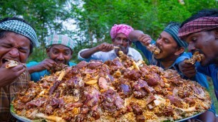 'PESHAWARI CHAWAL | Pakistan Special Golden Pulao Recipe Cooking in Indian Village | Mutton Recipes'