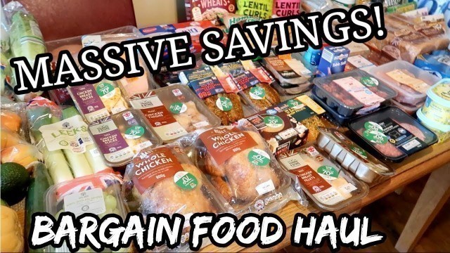 'HUGE REDUCED PRICE FOOD HAUL ~ LIDL & SAINSBURY\'S'