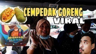 'BALU ABAM  BOCEY JUAL CEMPEDAK GORENG VIRAL.MALAYSIAN STREET FOOD'