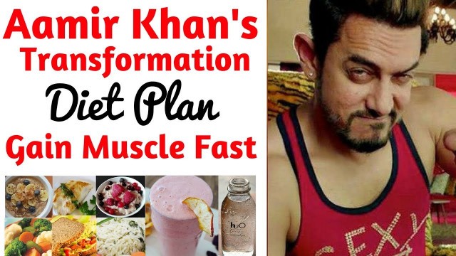 'Aamir Khan Diet Plan For Weight Loss (हिंदी में) | Aamir Diet Plan Dangal | Lose Weight Fast 10kgs'