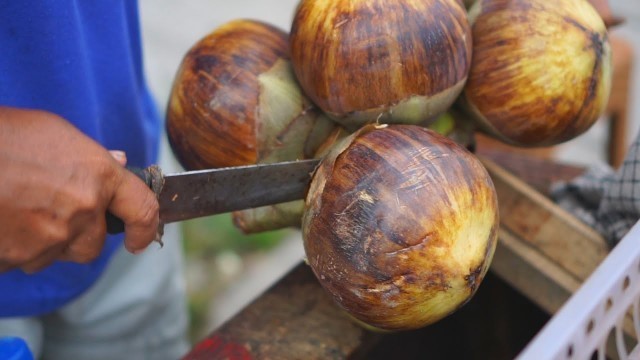 'Keterampilan Memotong Buah Lontar/ Jelly | Kuliner Ciputat | Jajanan Ciputat | Indonesia Street Food'