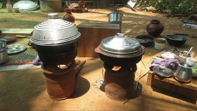 'Village food Recipe /mutton curry - idli /Village Style mutton curry/Cooking By Village food Recipes'