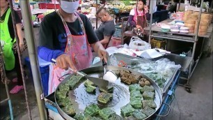 'Thai Fried Vegetables Cakes - Thai Street Food'