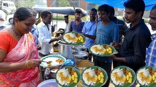 'Cheapest Roadside Unlimited Meals | Indian Street food #Streetfood | E14'