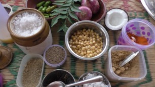 'kadala curry recipe / kadala kulambu /village food recipes'