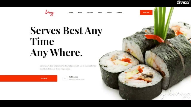 'Design unique wordpress restaurant website with food order, delivery system - Best WordPress service'