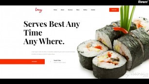 'Design unique wordpress restaurant website with food order, delivery system - Best WordPress service'