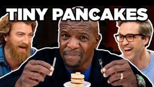 'Big Man Tiny Food Challenge ft. Terry Crews'