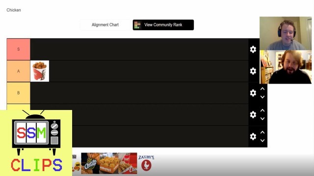 'OUR FAST FOOD CHICKEN TIER LIST - Split Screen Media Podcast Highlight'