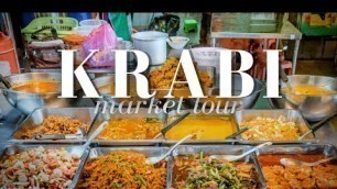 'EPIC SOUTHERN THAI FOOD IN KRABI: HALAL Thai Food + Local Markets | Krabi STREET FOOD IN THAILAND'