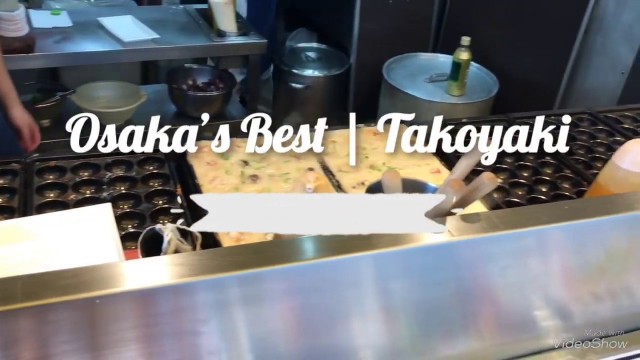 'Japan Street Food | Michelin-Rated Takoyaki shop in Osaka Japan (Yamachan)'