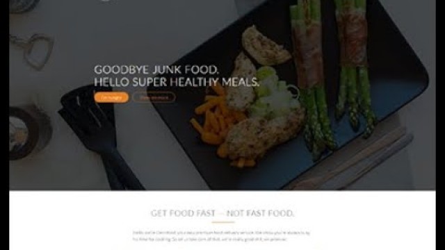 'Omni Food Project || part 2 || latest video 2021 || web design ab'