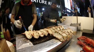 'How They Cook  Lobster Myeongdong Korean Street Food'