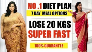 'No.1 Best Weight Loss Diet Plan In Hindi 